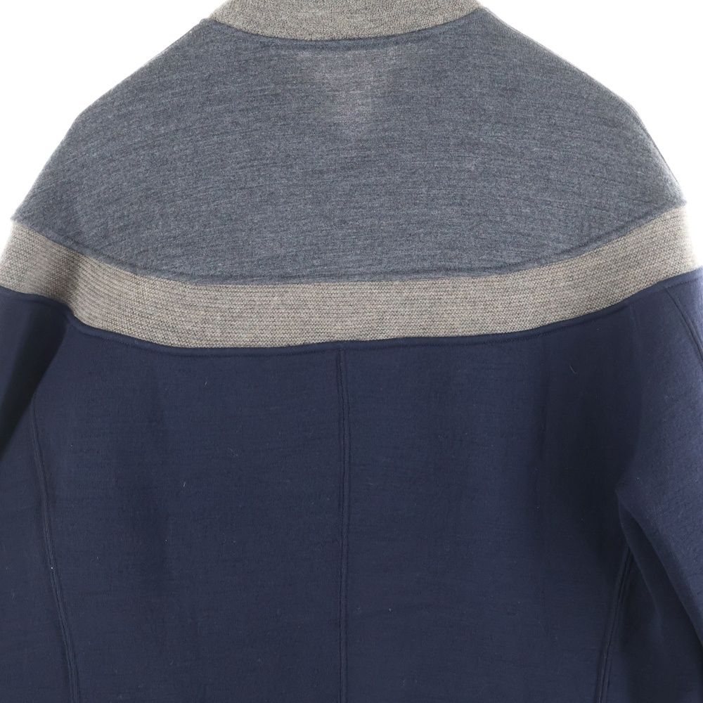 kolor (カラー) 14AW ダンボールニット切り替え ジップアップ ウール 