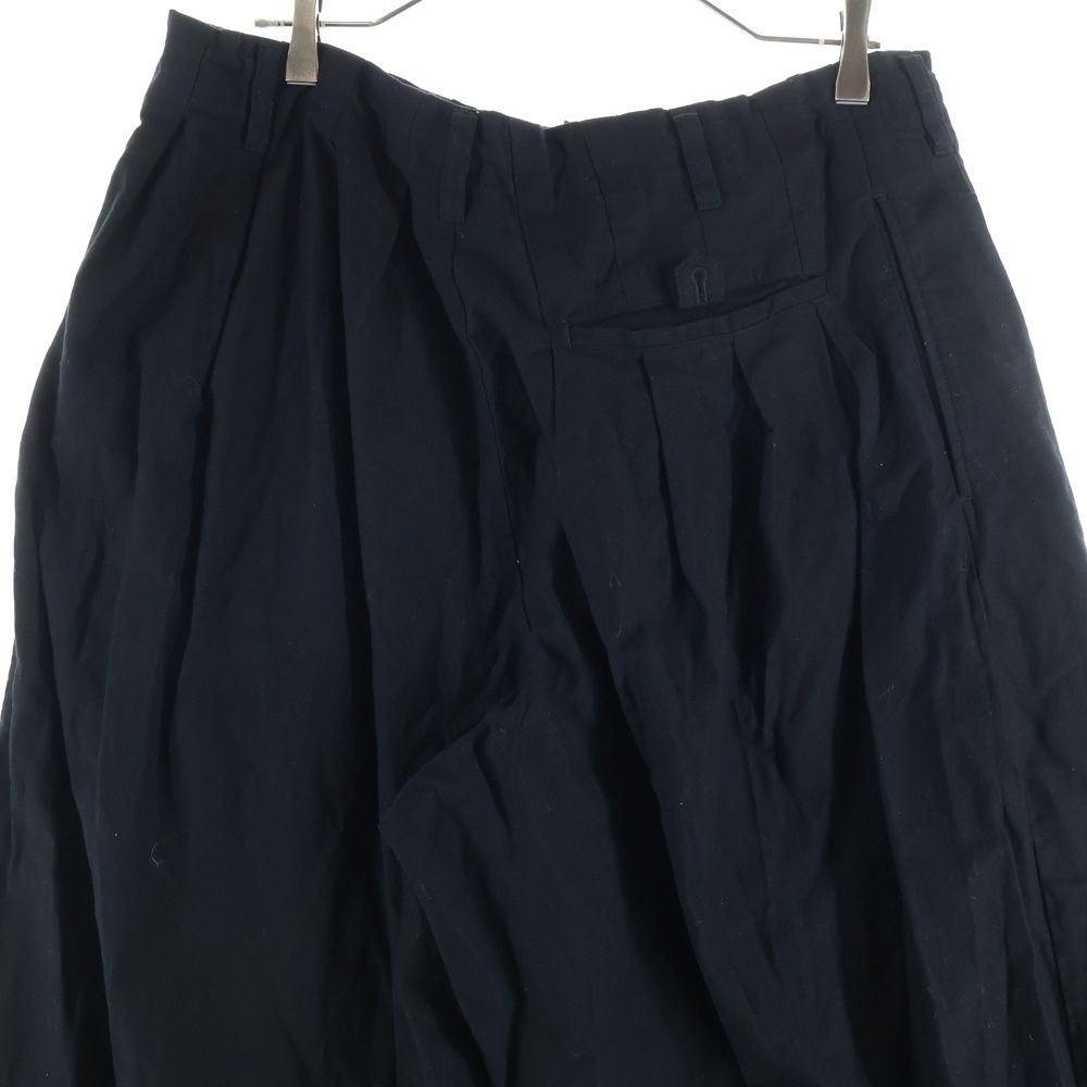 s'yte (サイト) コットンバルーンサルエルパンツ ブラック UY-P10-002