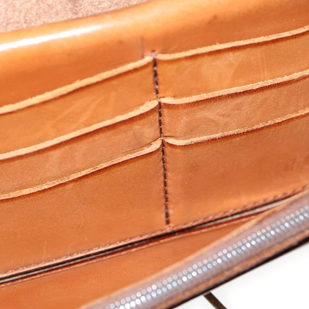 goro's (ゴローズ) K18付きフラワーコンチョ 三つ折り長財布 レザー