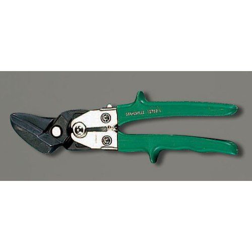 ESCO エスコ 260 mm はさみ 鉄板用 直 左曲用 EA 544 A-2 刃形状刻み目あり 金切バサミ 金切鋏 鋏 バサミ 板金バサミ 板金 鉄板