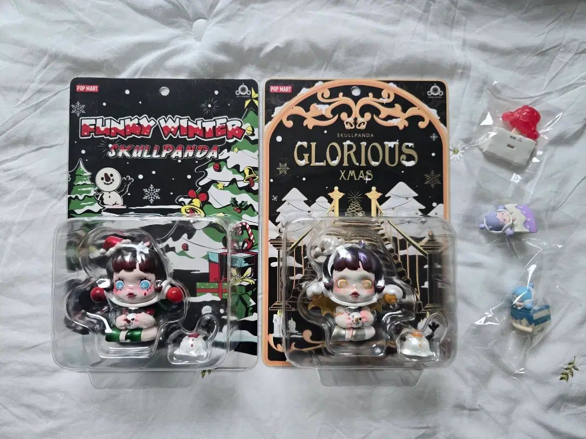 POP MART スカルパンダ GLOIRE 펑키ウィンター モデル Skull Panda
