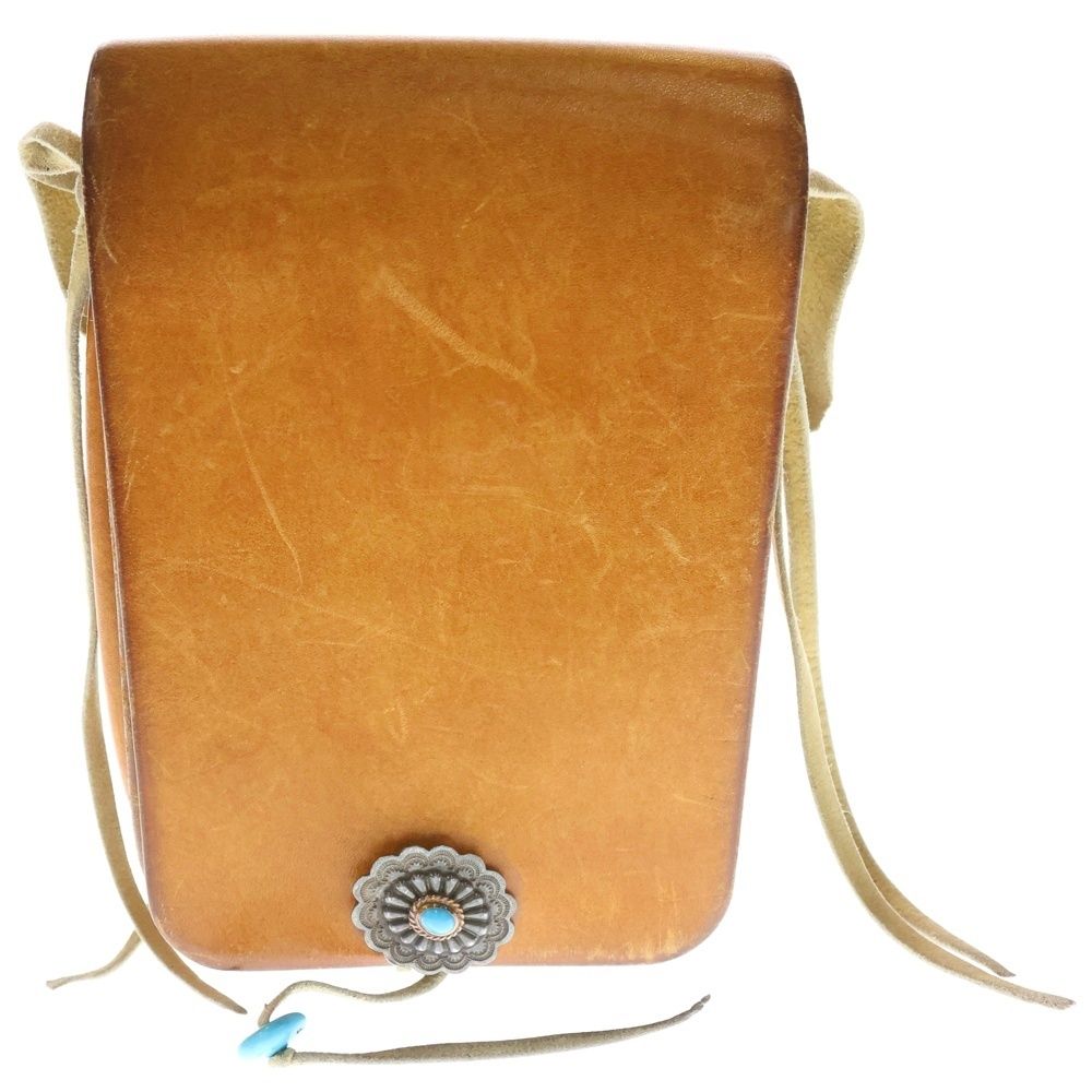 goro's (ゴローズ) 金縄ターコイズ付きフラワーコンチョカスタム