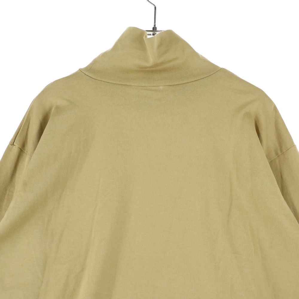 AURALEE (オーラリー) 21AW LUSTER PLAITING HI NECK L/S TEE ラスター