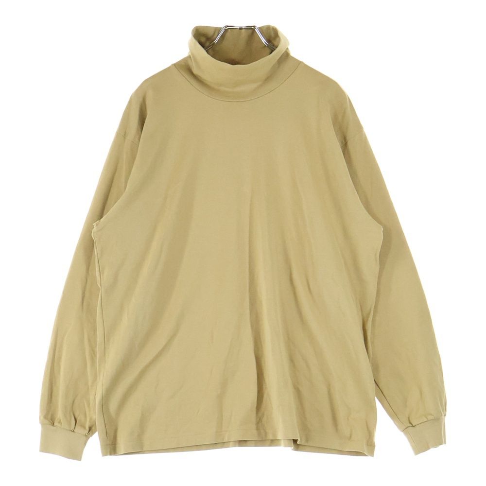 AURALEE (オーラリー) 21AW LUSTER PLAITING HI NECK L/S TEE ラスター