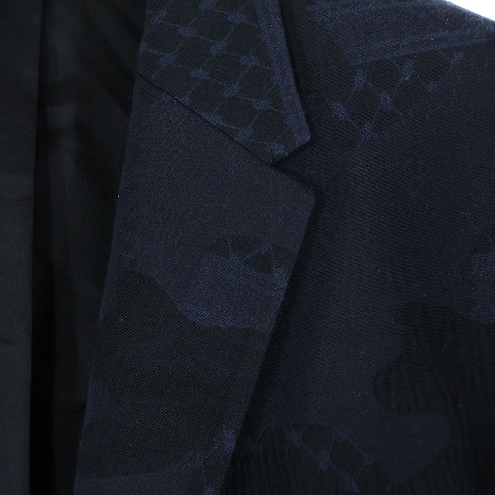 Neil Barrett (ニール バレット) 総柄 コットンテーラードジャケット