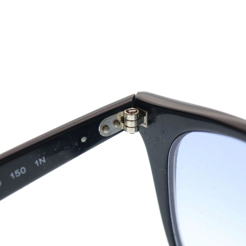 Ray Ban レイバン サイドロゴ ウェリントン フレーム サングラス 眼鏡 ブラック ブルー RB 4258‐F