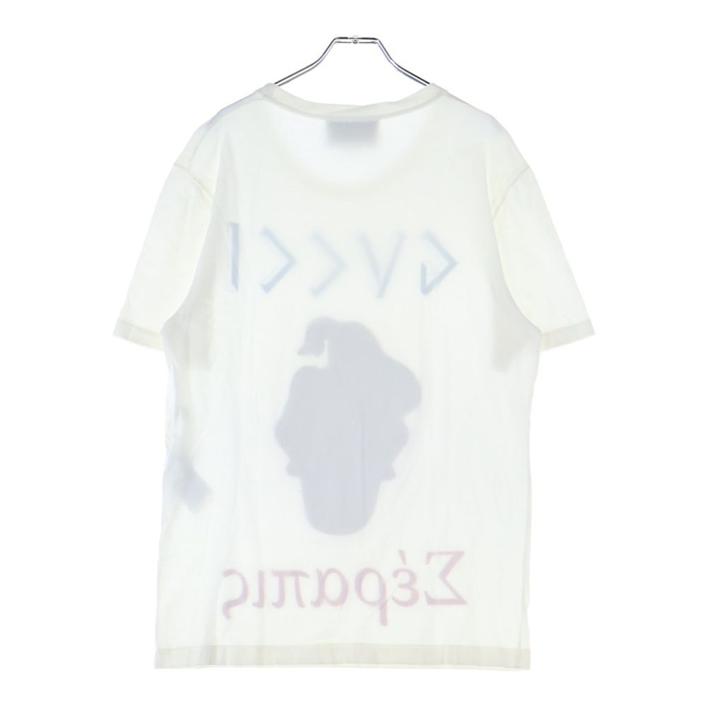 GUCCI × Disney / Tシャツ/--/コットン/WHT/440103 X5Q31// GUCCI (グッチ) × Disney ドナルドワッペン フロントデザイン クルー