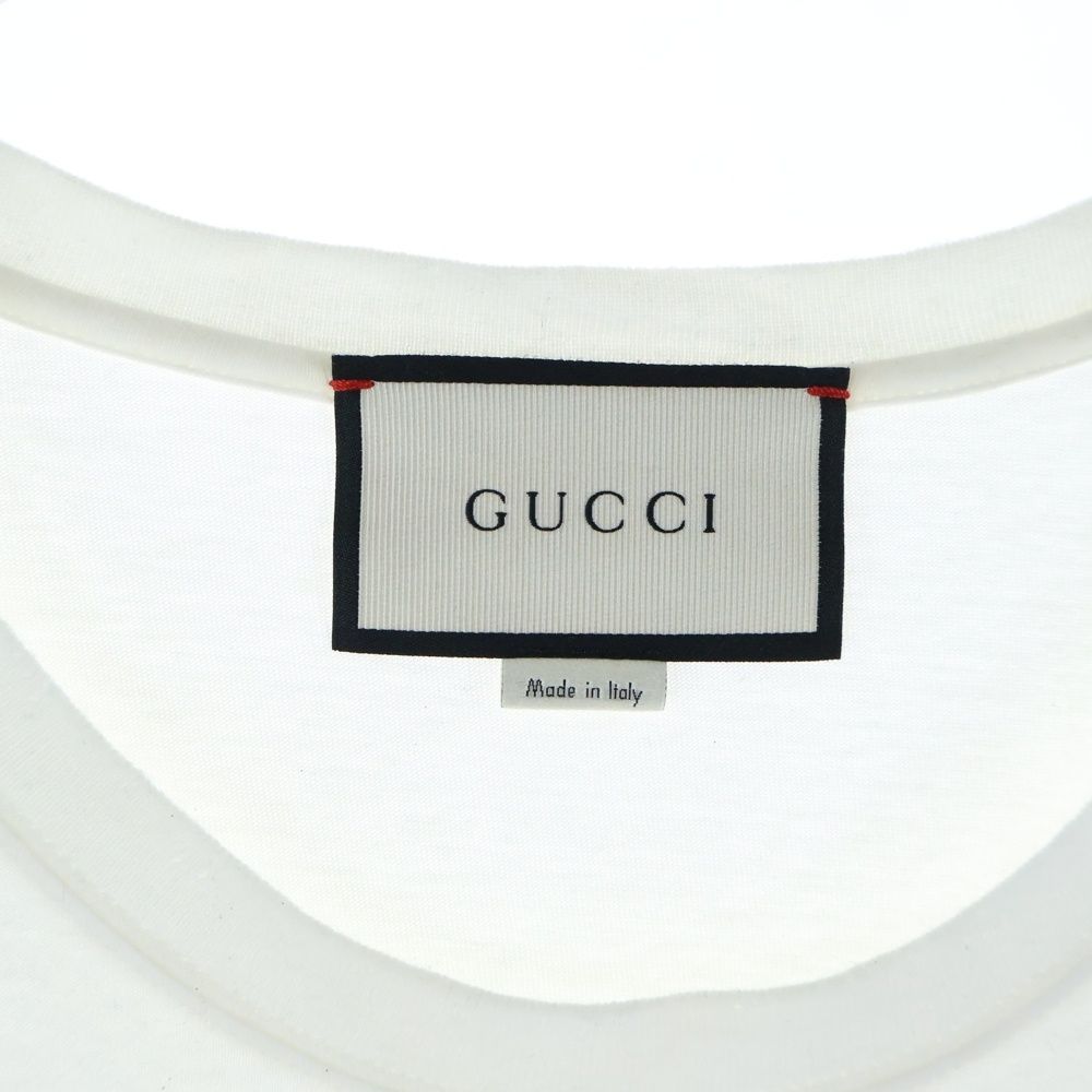 GUCCI (グッチ) × Disney ドナルドワッペン フロントデザイン クルー