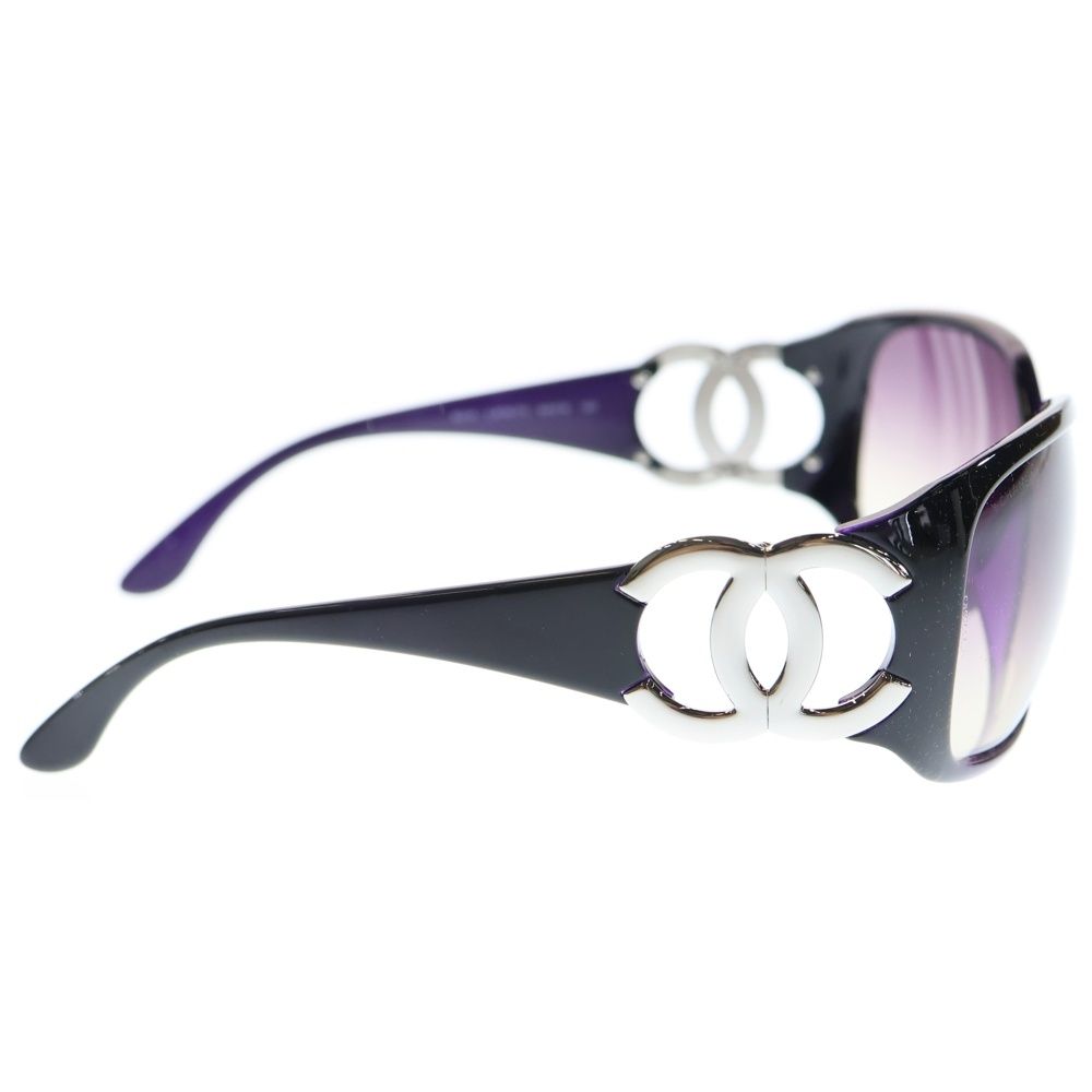 CHANEL (シャネル) サングラス ココマーク ウェリントン セルフレーム