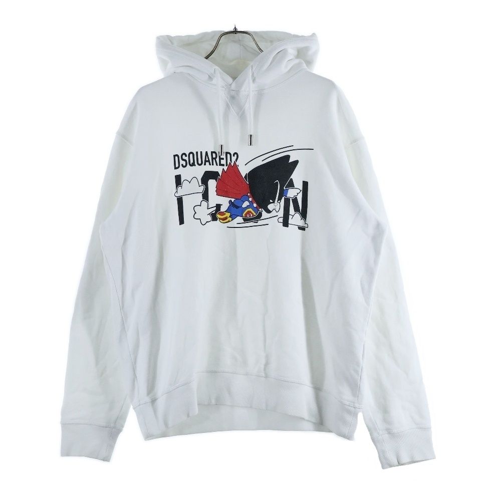 DSQUARED2 (ディースクエアード) 21ss icon graphic hoodie アイコン