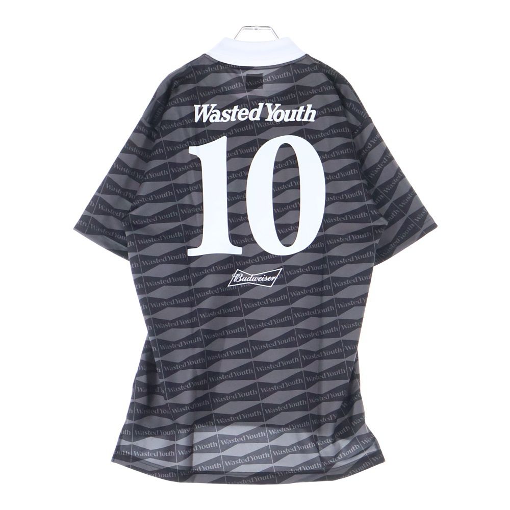 Wasted Youth Budweiser サッカー ポロシャツ ブラック 【公式通販】