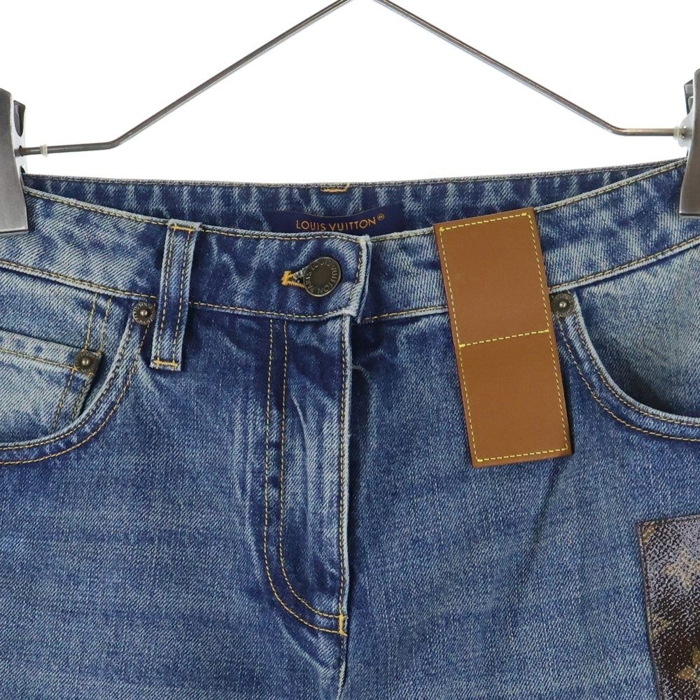 LOUIS VUITTON (ルイヴィトン) 24SS モノグラムパッチ フレアブーツ