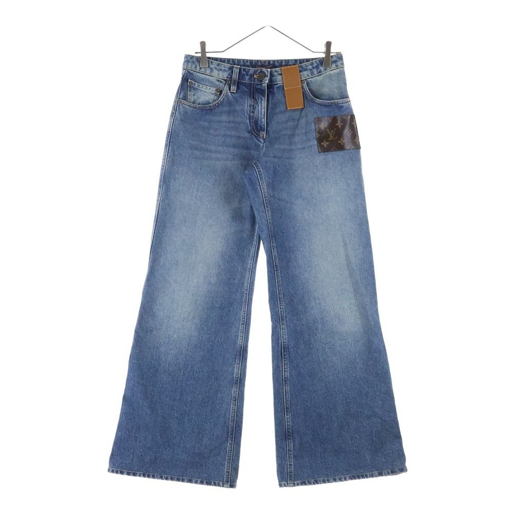 LOUIS VUITTON (ルイヴィトン) 24SS モノグラムパッチ フレアブーツ