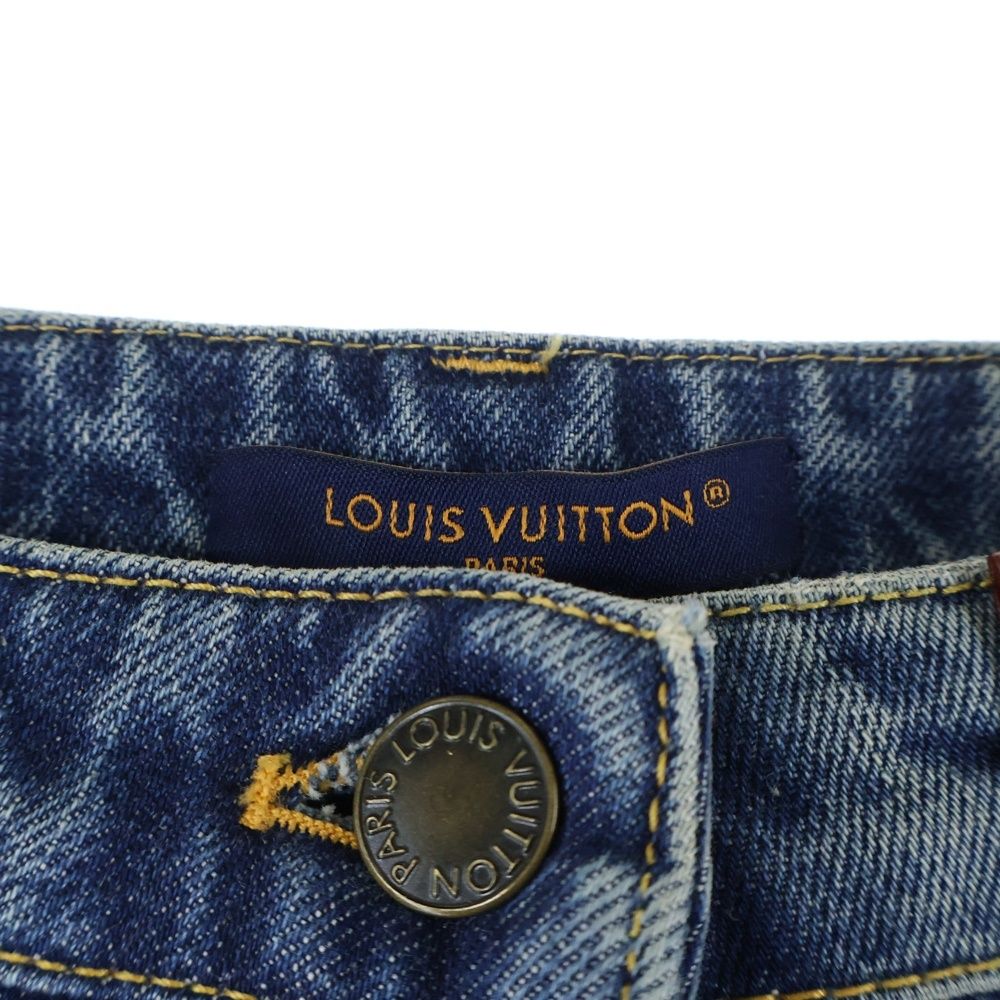 LOUIS VUITTON (ルイヴィトン) 24SS モノグラムパッチ フレアブーツ