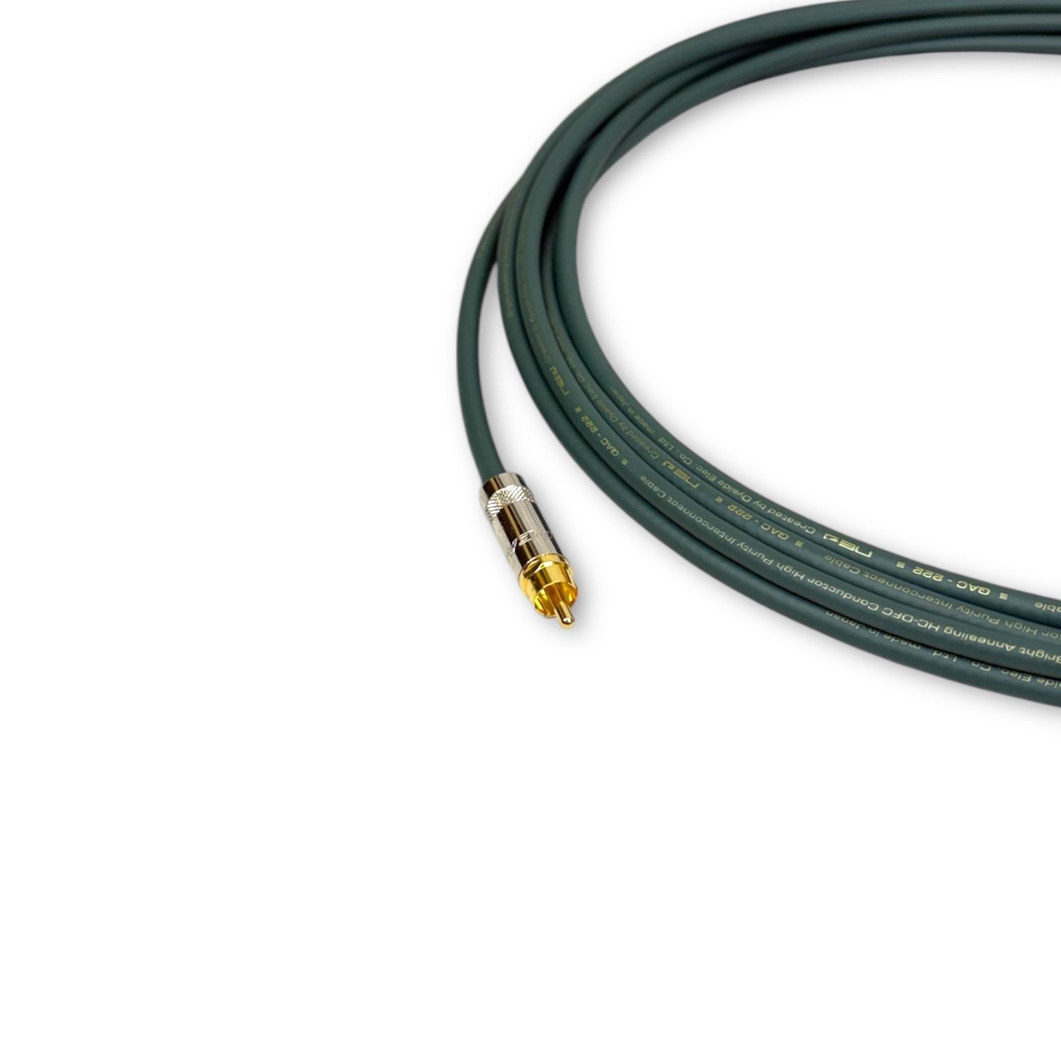 OYAIDE QAC 222 RCA TS フォン ケーブル 5 m 2本セット