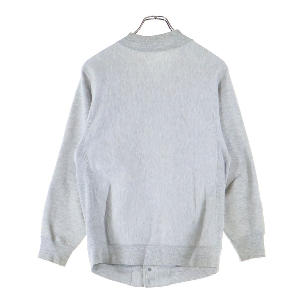 チャンピオン 90 s REVERSE WEAVE BOSTON YACHT CLUB スナップボタン カーディガン グレー