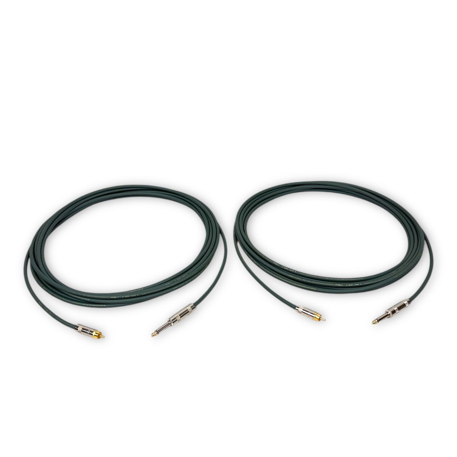 OYAIDE QAC 222 RCA TS フォン ケーブル 7 m 2本セット