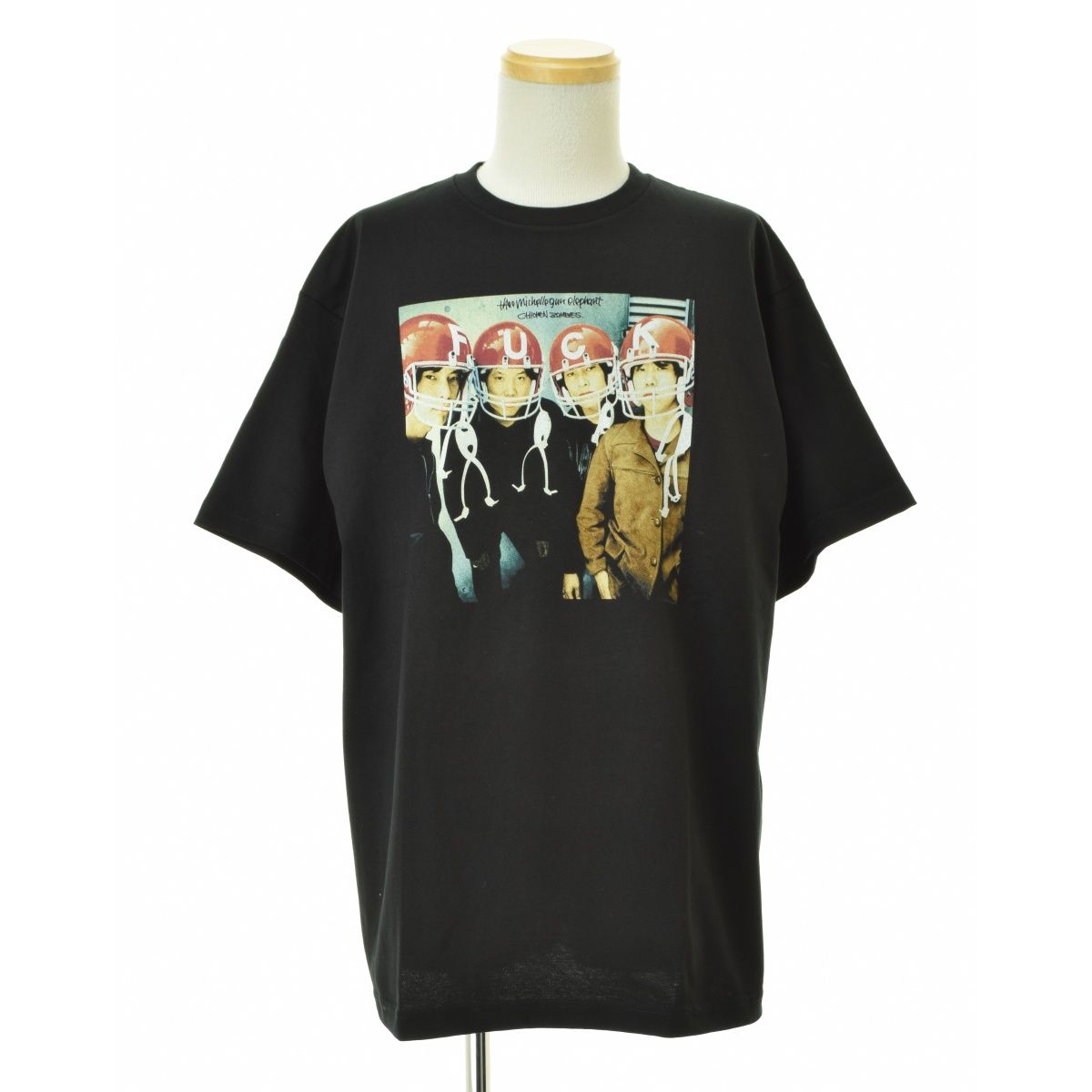 THEEMICHELLEGUNELEPHANT】TMGE Vinyl JKT T-shirts(Chicken Zombies