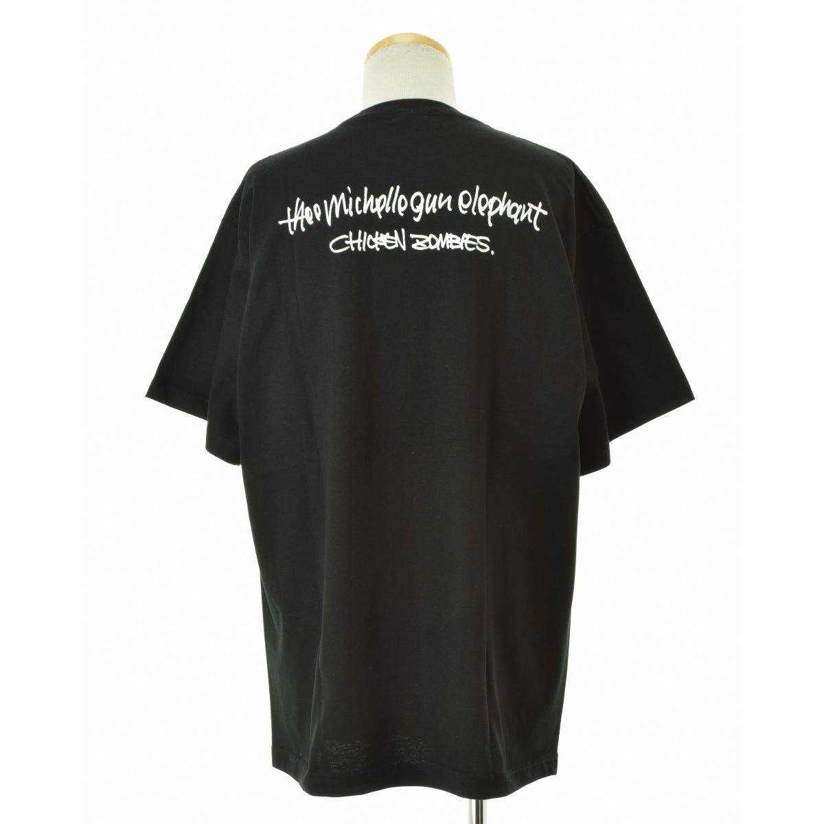 THEEMICHELLEGUNELEPHANT】TMGE Vinyl JKT T-shirts(Chicken Zombies