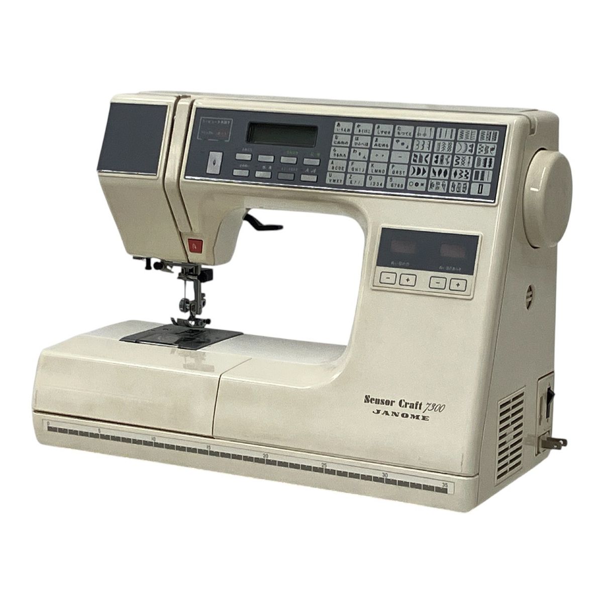 JANOME ジャノメ センサークラフト7300 コンピュータミシン 手芸 昭和 電動ミシン