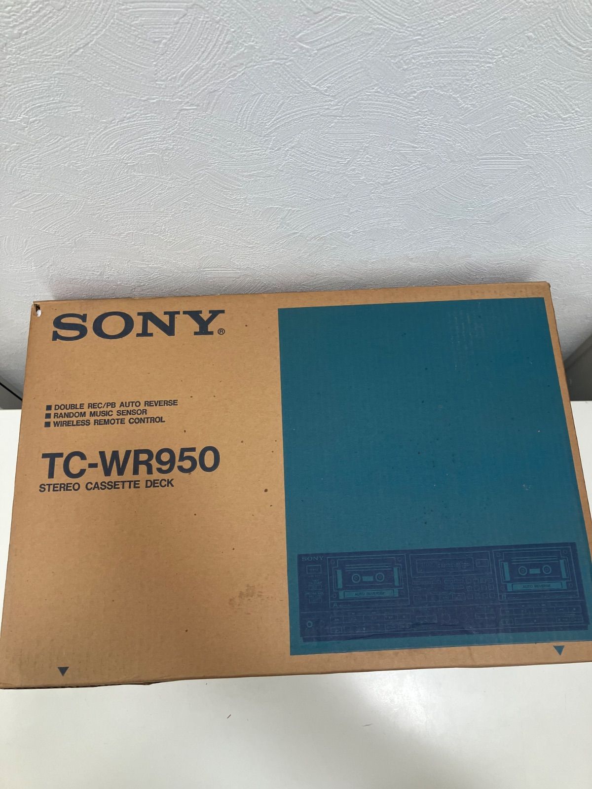 か〇遺品整理 SONY TC WR 950 ステレオカセットデッキ