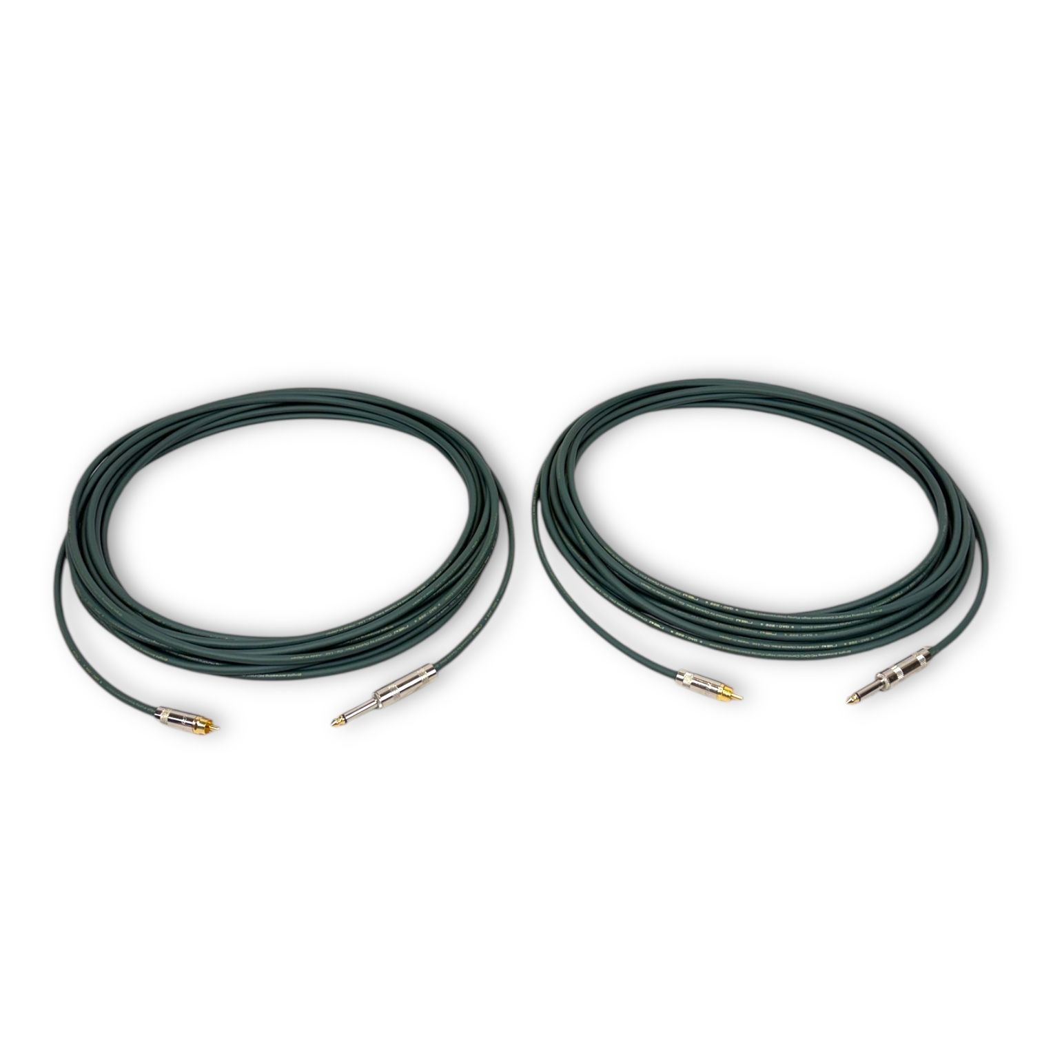 OYAIDE QAC-222 RCA TS フォン ケーブル 10 m 2本セット