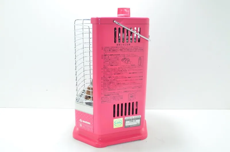送料無料】 イワタニ・Iwatani カセット式ガスストーブ CB-3 ピンク