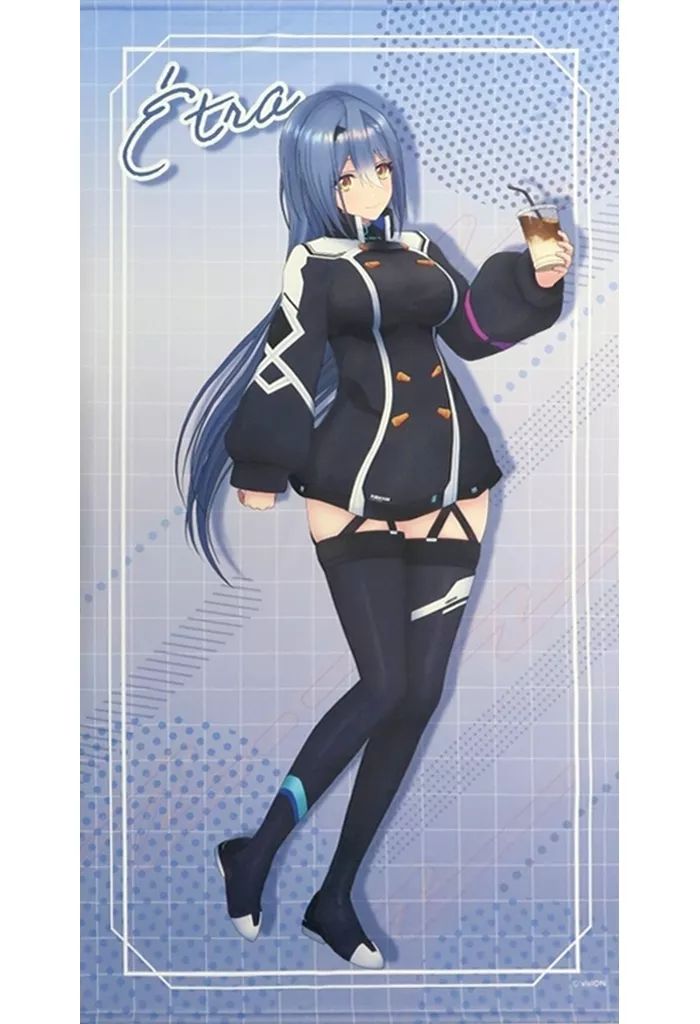 タペストリー エトラ 特大タペストリー バーチャルYouTuber あおぎり高校×ローソン Loppi HMV＆BOOKS online