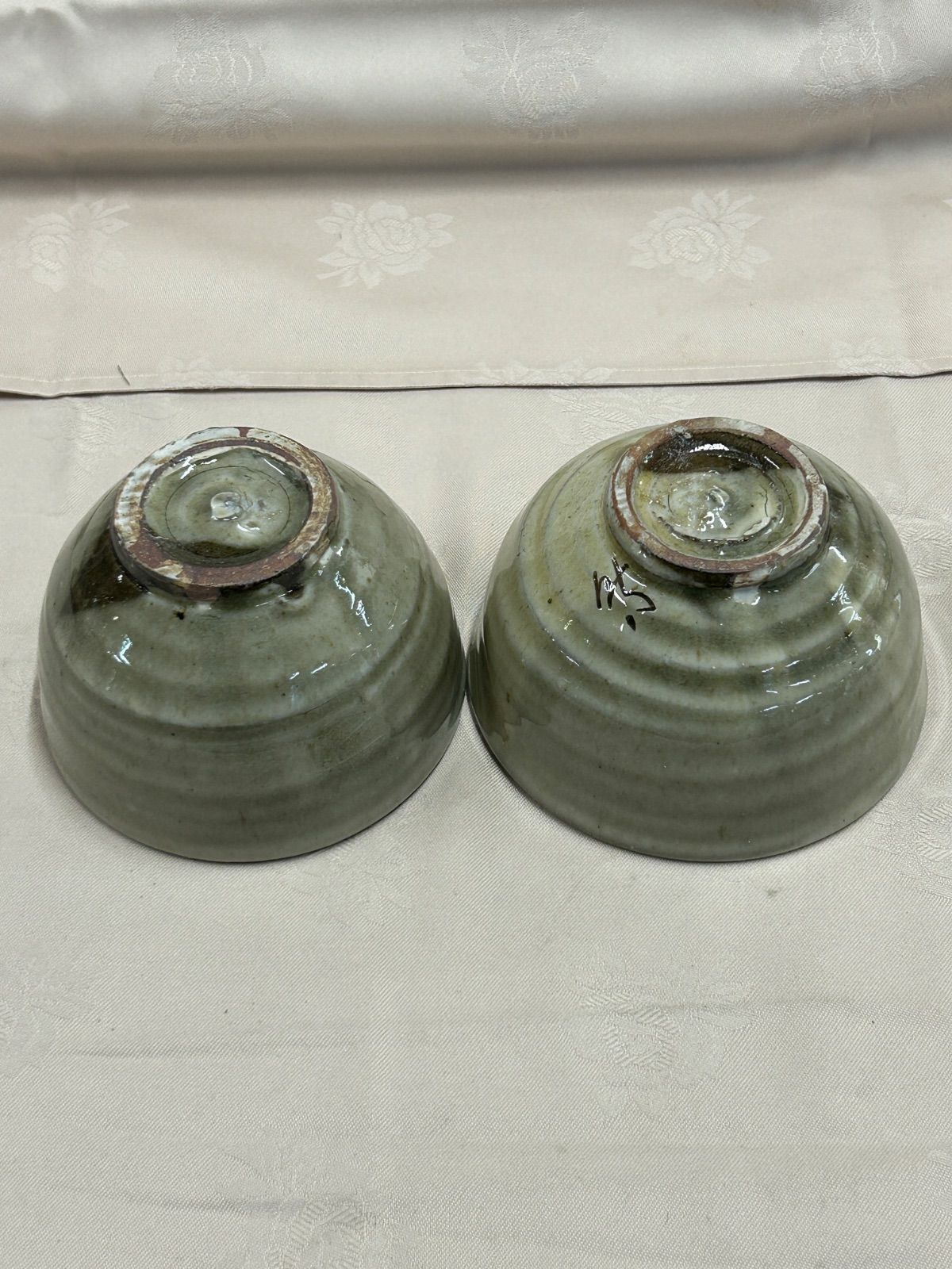  東条焼津窯 夫婦茶碗 セット シンクマット 飯碗 食器