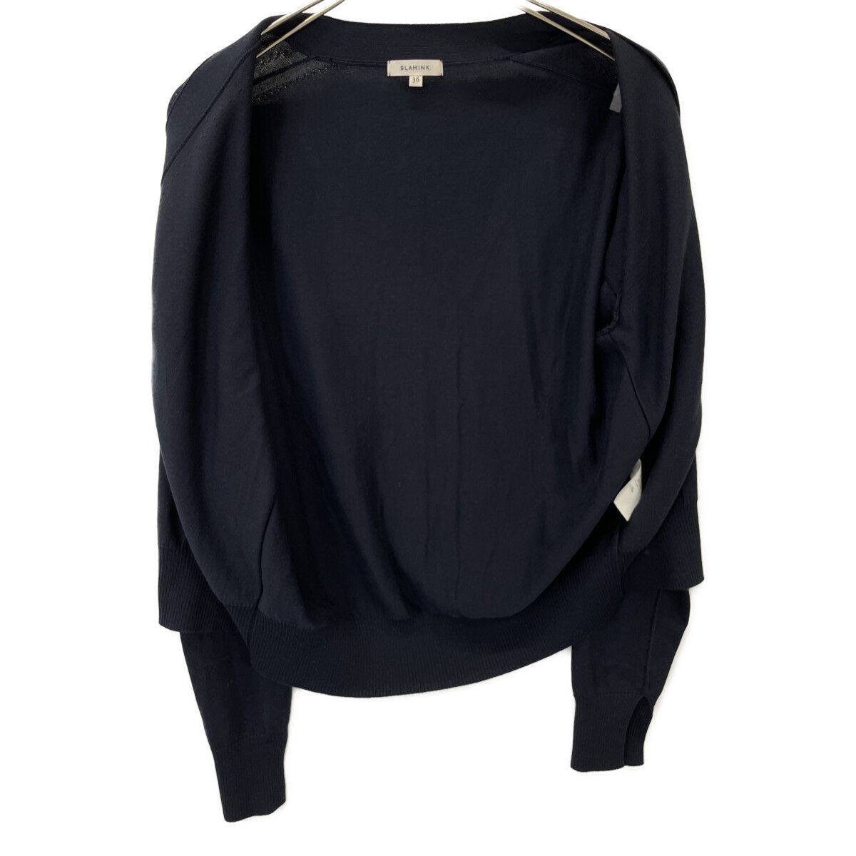BLAMINK ブラミンク ﾈｲﾋﾞｰ ｺｯﾄﾝ14G Vﾈｯｸｶｰﾃﾞｨｶﾞﾝ 36 - メルカリ