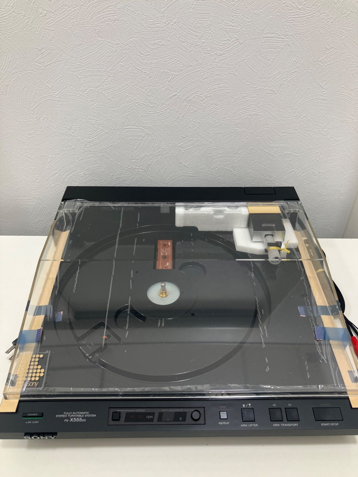 か〇遺品整理 SONY PS X 555 ES レコードプレーヤー