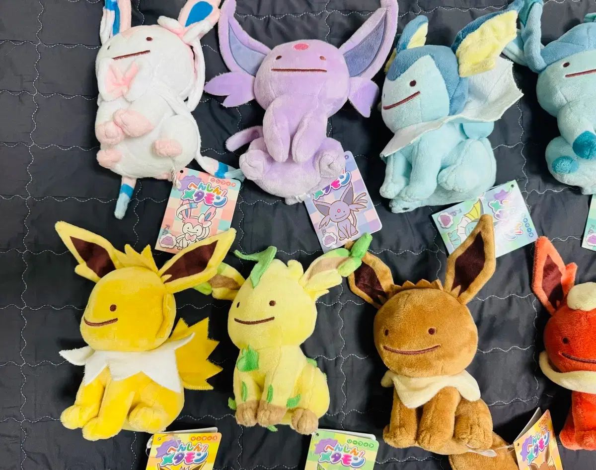 北米じゃない ポケモンセンター メタモン イーブイあんさんぶるスターズ あんスタ 8種 ポケモン ぬいぐるみ