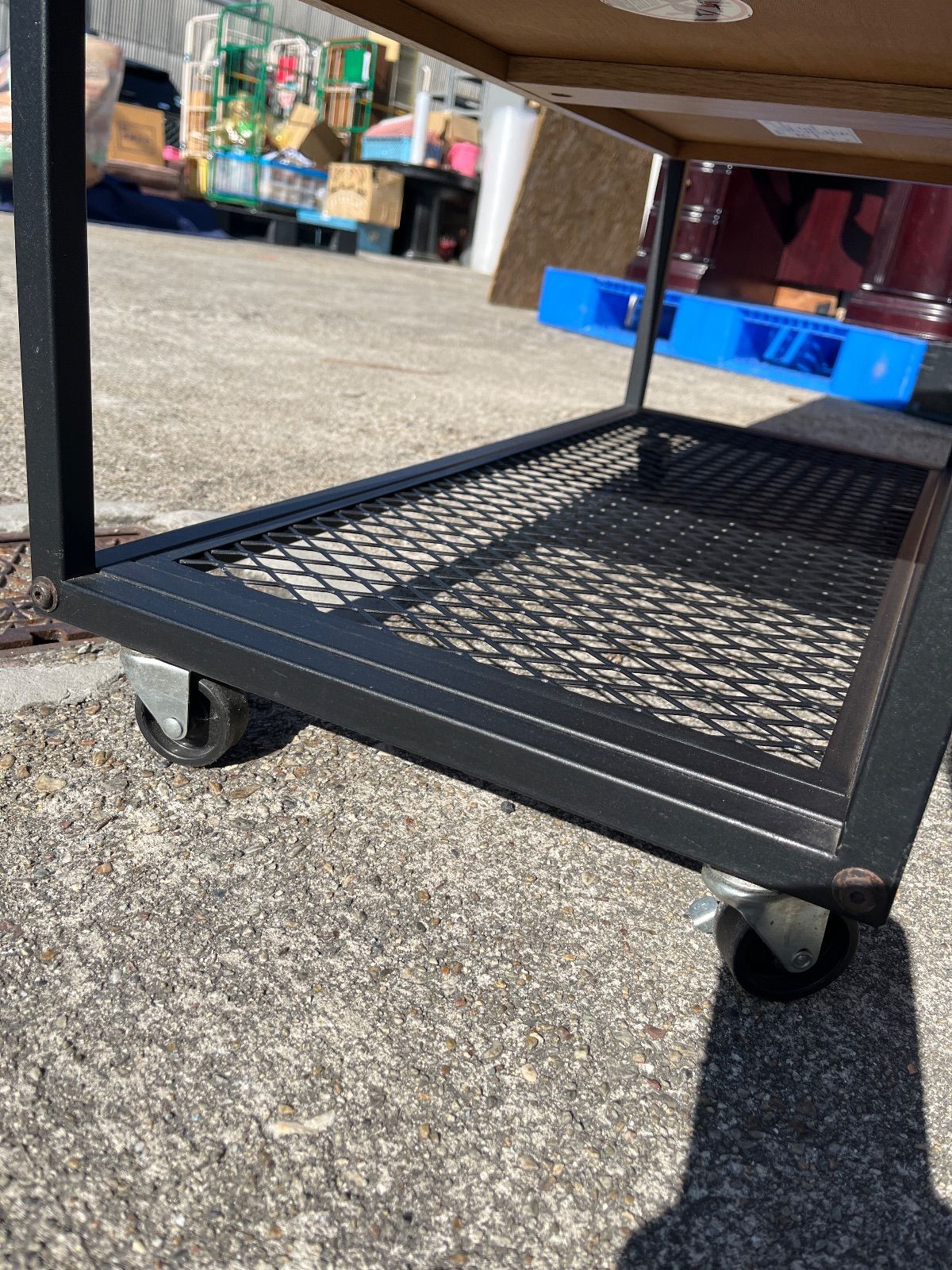  ジャーナル ファニチャーサンクワゴンラック スチールラック 台車 ワゴン 収納家具 おしゃれ シンプル インテリア雑貨 北欧風 キャスター 引出し ウォールナット 木製 シック スタイリッシュ キッチン スチール その他 キッチン収納 ラック