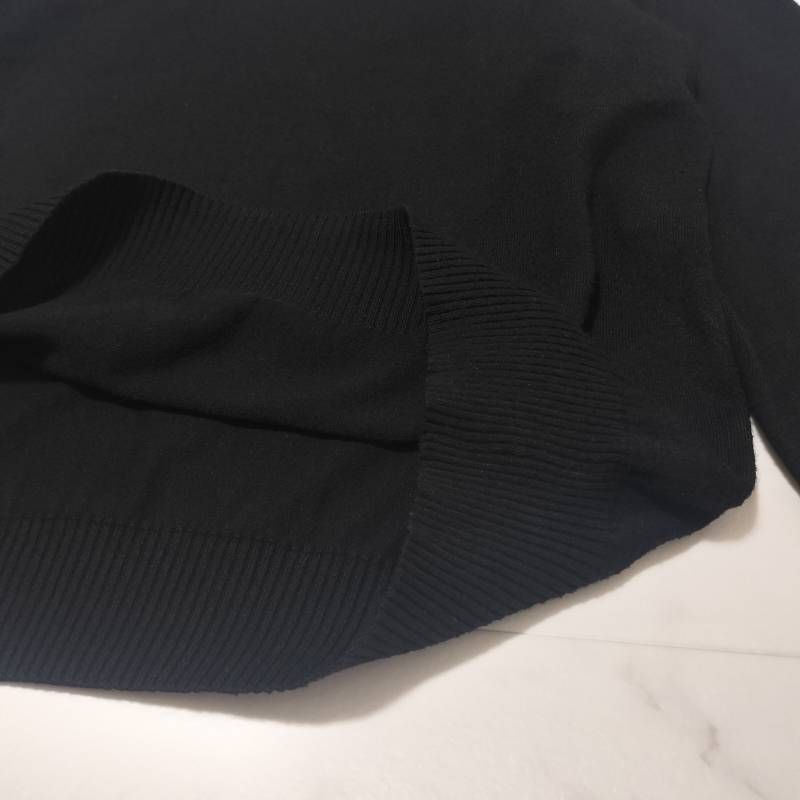 MADISON BLUE マディソンブルー HELLO CREW L/S PO 刺繍 ニットプル