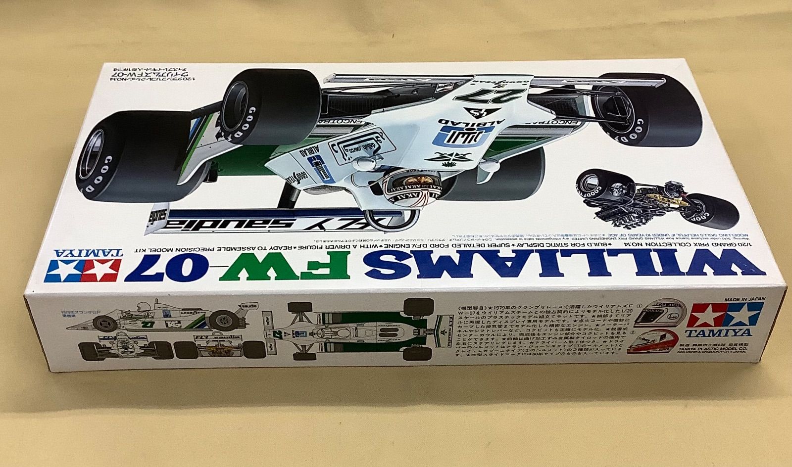 タミヤ 1/20 ウイリアムズFW-07 小鹿田宮 - メルカリ
