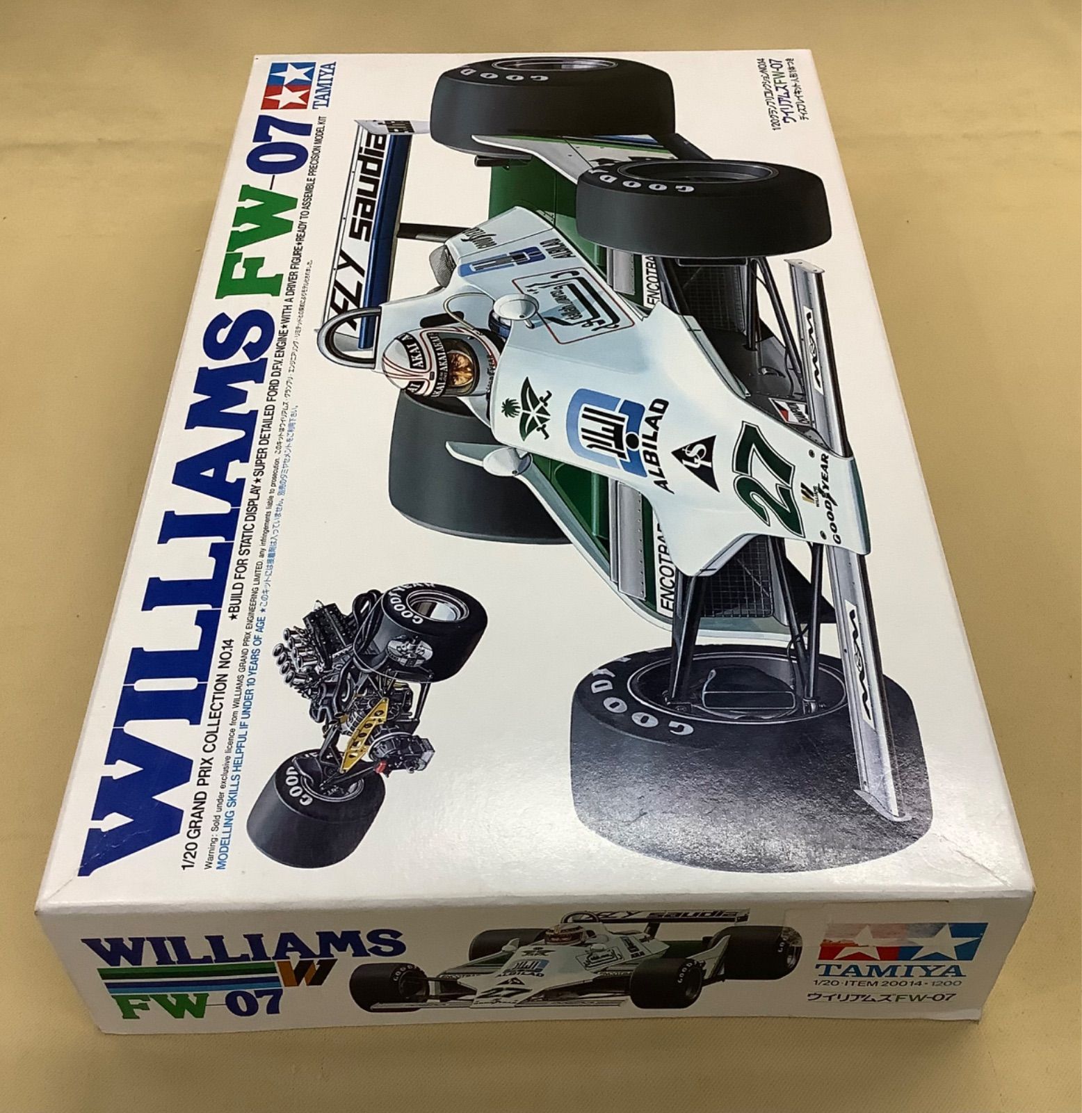 タミヤ 1/20 ウイリアムズFW-07 小鹿田宮 - メルカリ