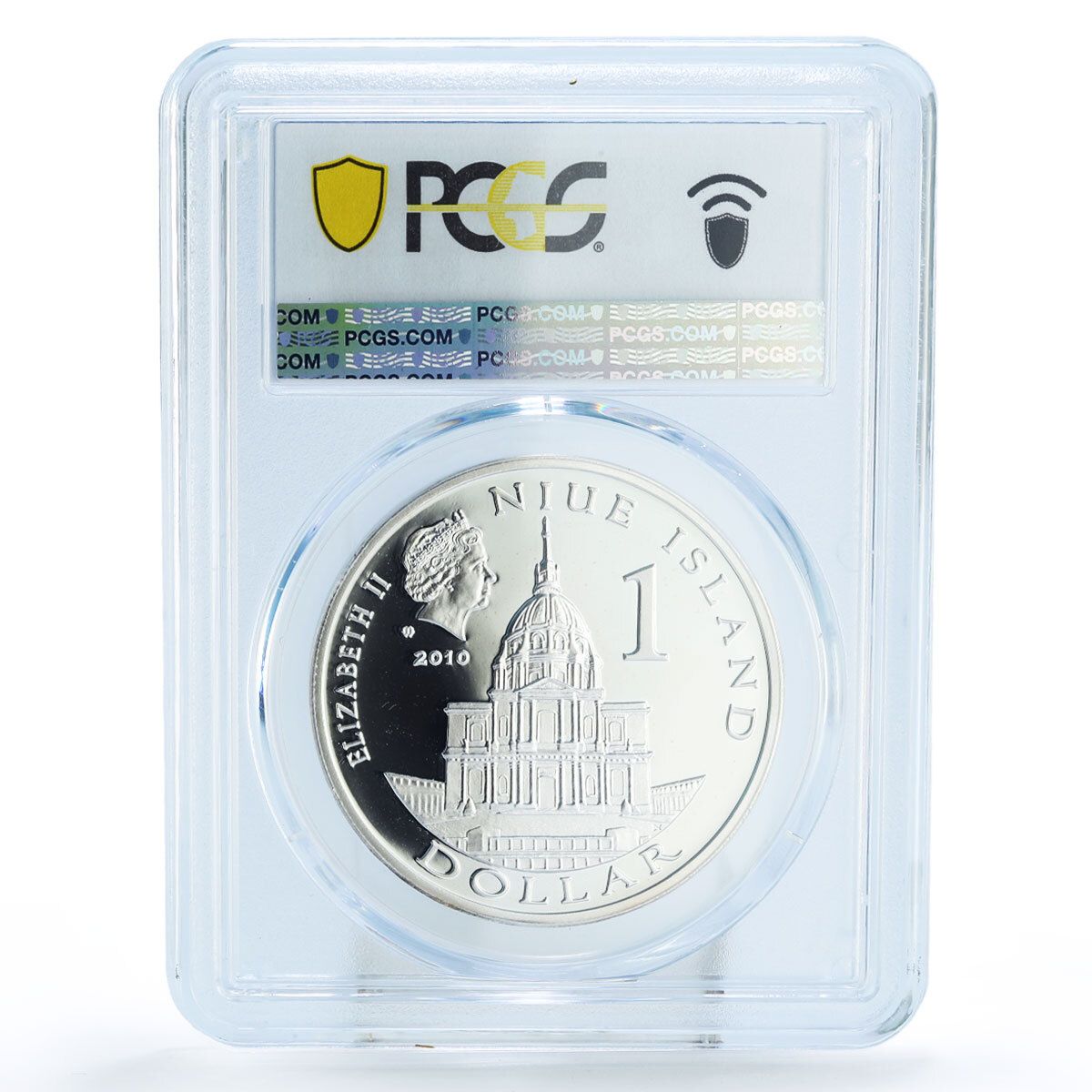 ニウエ 1ドル ナポレオン・ボナパルト 偉大なる指揮官 PR68 PCGS 銀貨