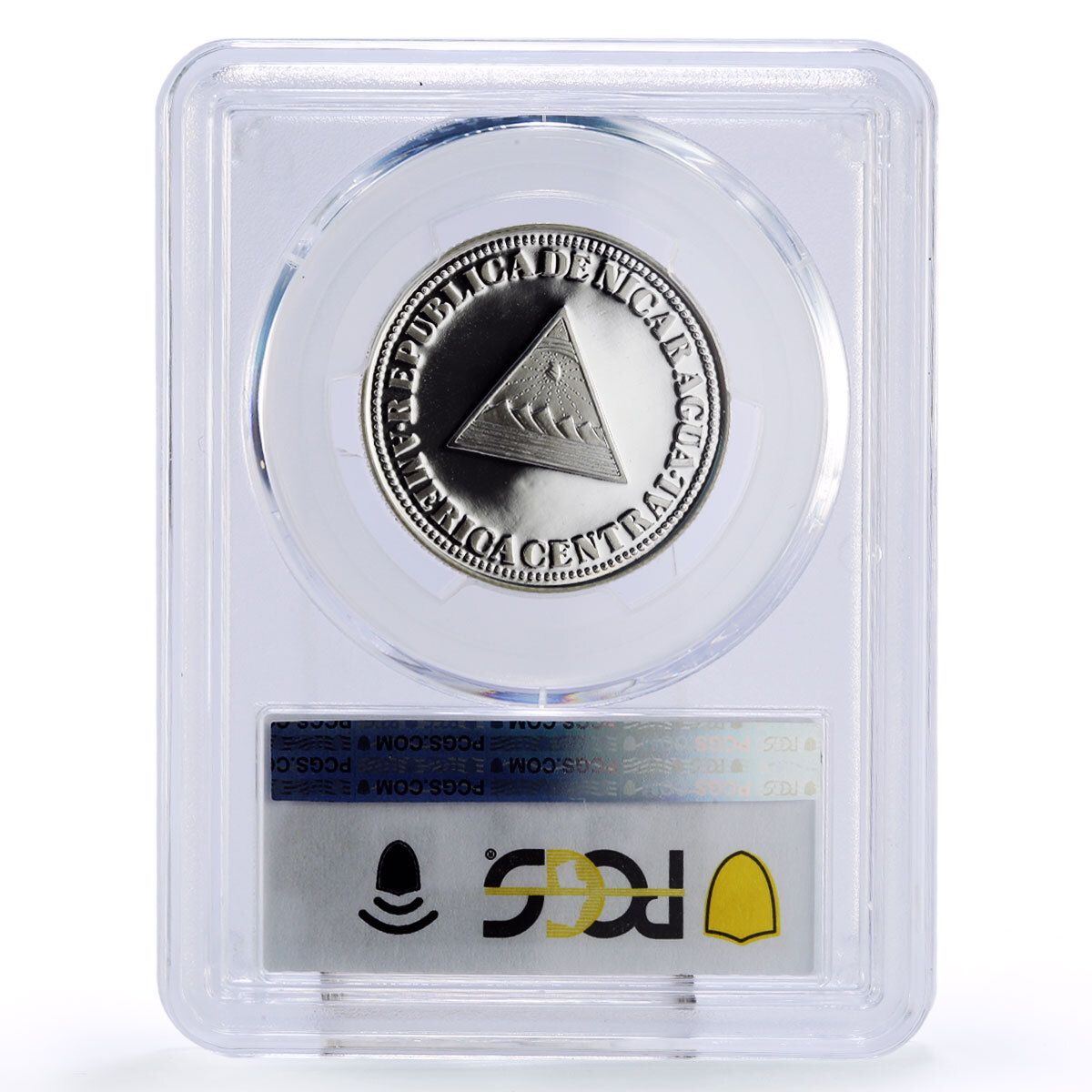 ニカラグア 1コルドバ ボアコ市教会建築 PR69 PCGS 銀貨 1995年 - メルカリ
