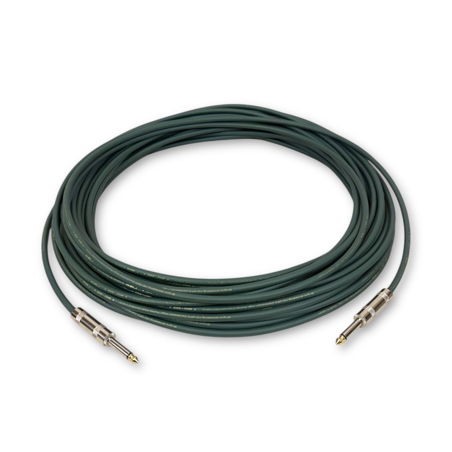 OYAIDE QAC-222 TS フォンケーブル ギターシールド 20 m