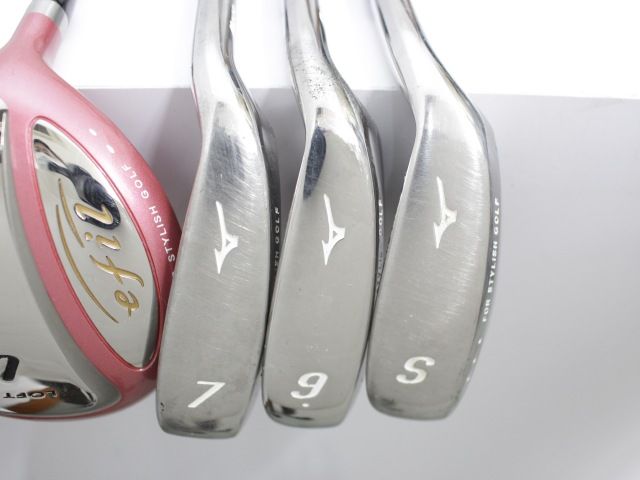 中古】 ミズノ エフィル efil レディース 6本セット オリジナル