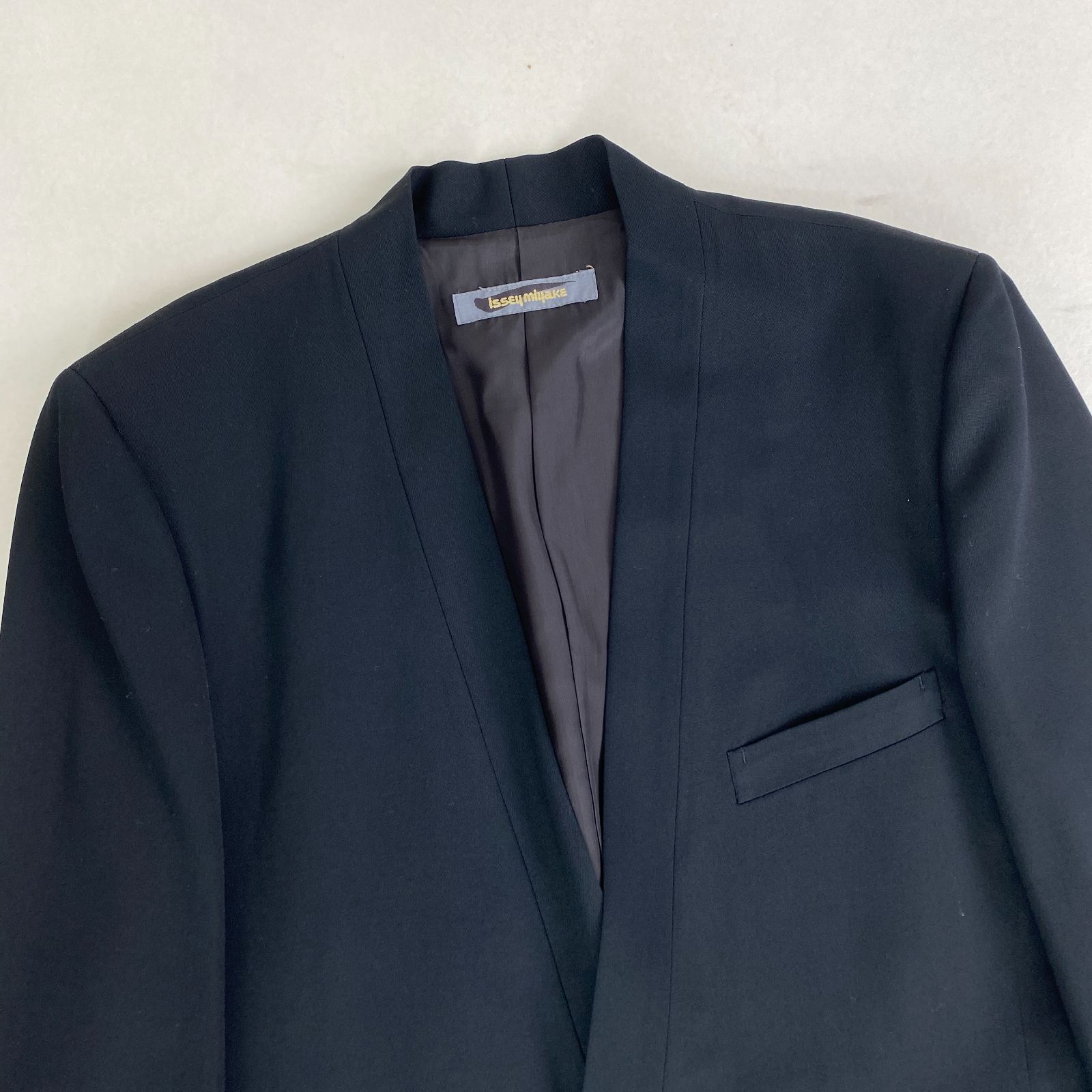 ISSEY MIYAKE ジャケット アウター ノーカラージャケット アーカイブ
