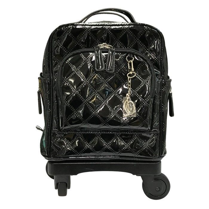 SWANY スワニー キャリーバッグ レディース エナメル調 キルティング 4