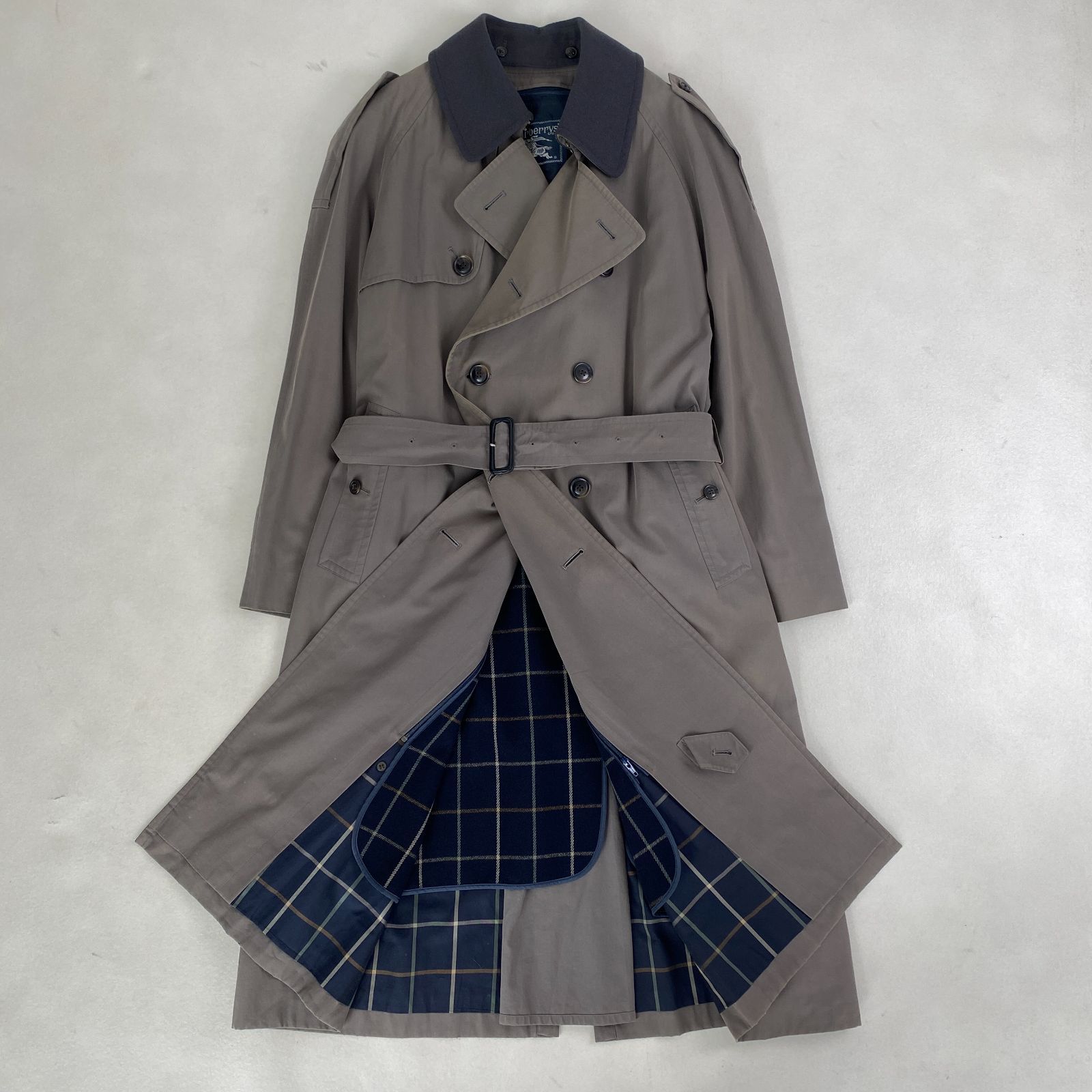 極美品　バーバリーズ　マキシ丈　トレンチコート　ライナー　ベルト バーバリー トレンチコート バーバリーズ ロング マキシ丈 ライナー