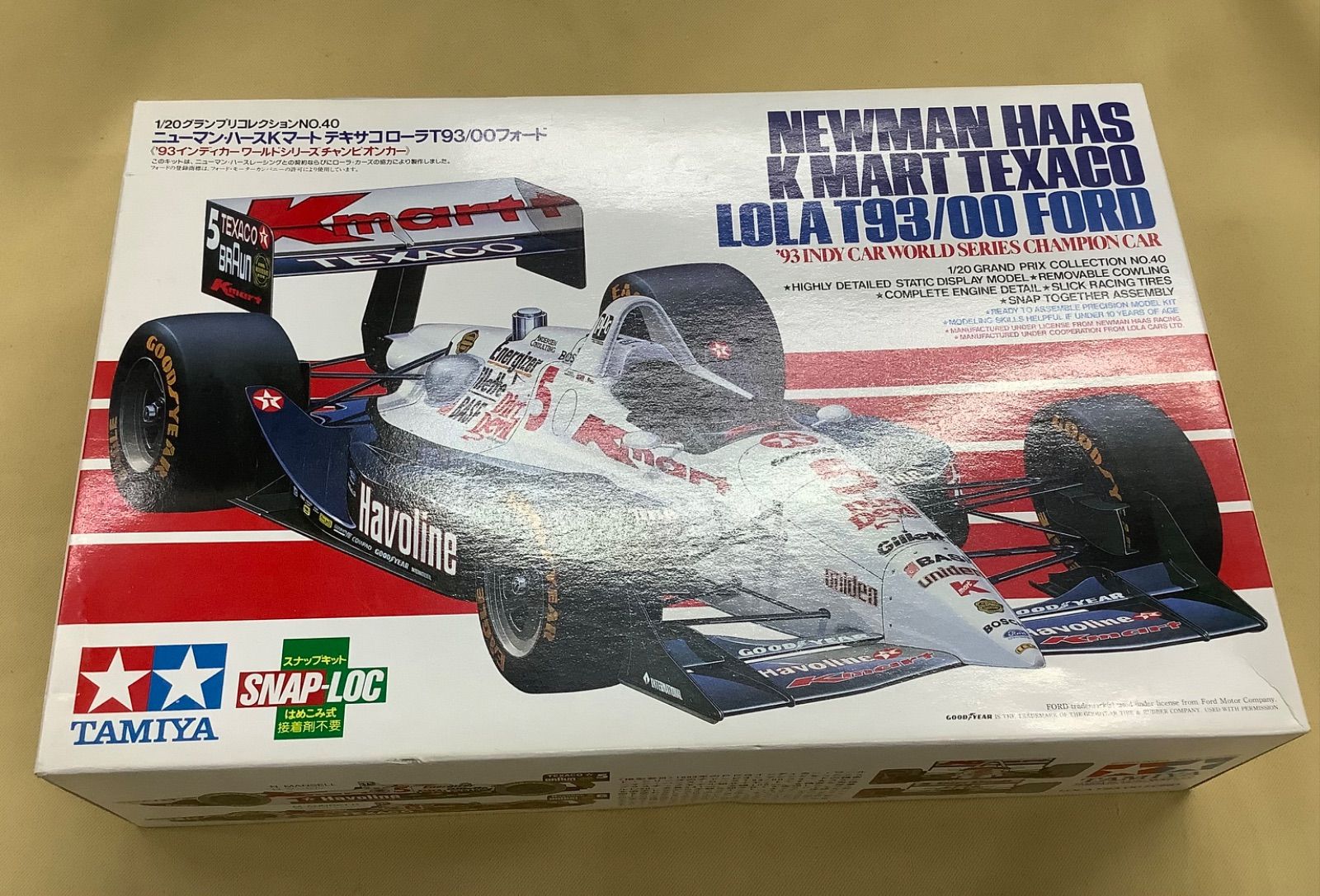 タミヤ ニューマン・ハースKマートテキサコローラＴ93/00フォード タミヤ 1/20ニューマン・ハースKマートテキサコローラT93/00フォード