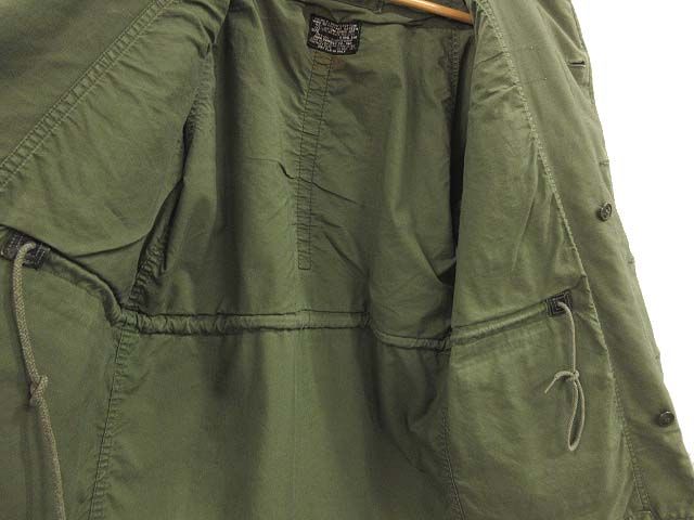 ヴィンテージ VINTAGE 60s USAF キャトルジャケット フィールドジャケット 黒タグ リフレクター コットンサテン ミリタリー XS