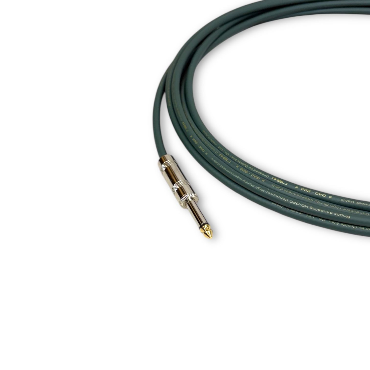 OYAIDE QAC 222 TS フォンケーブル ギターシールド 5 m 2本セット