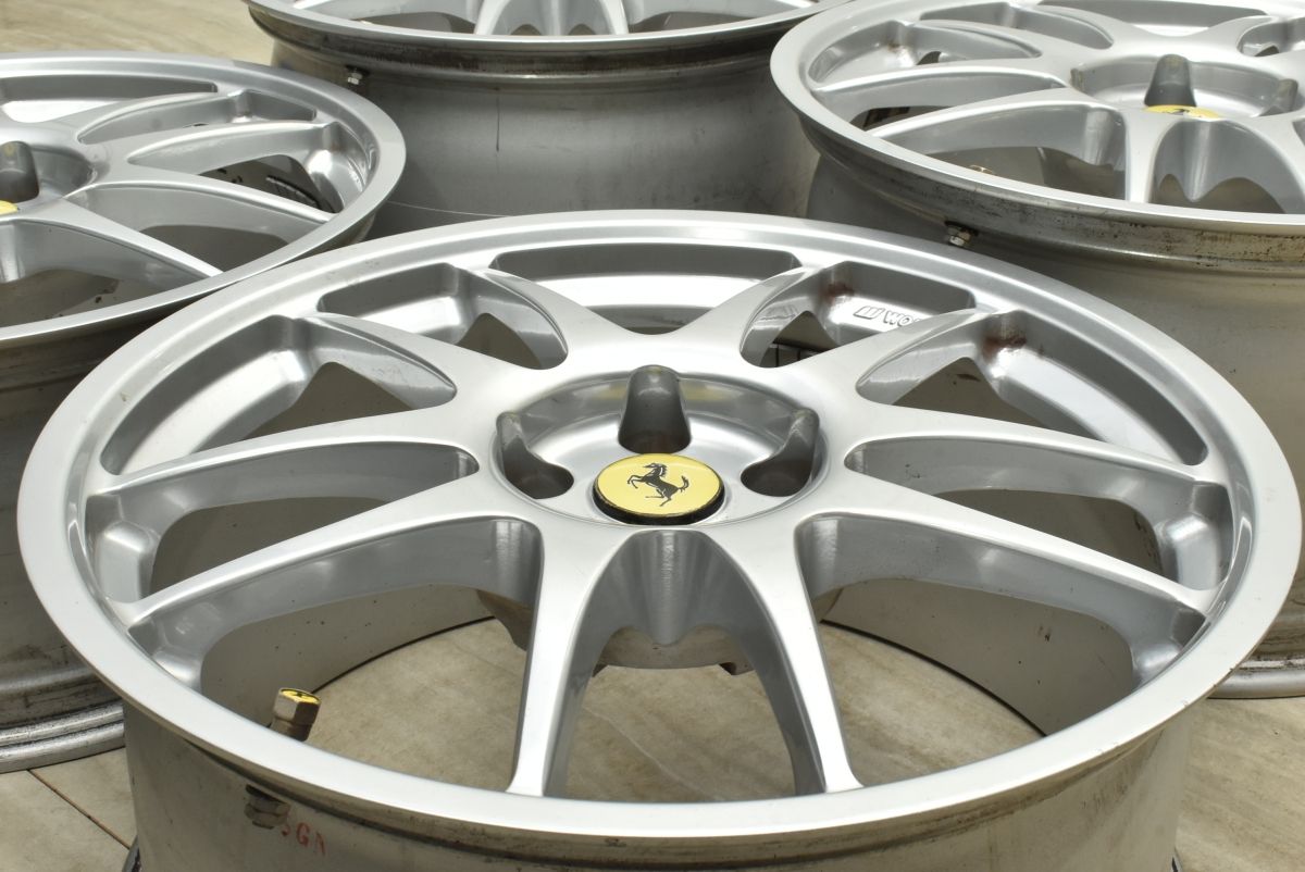 サイズ ワーク エモーション 18 in 8 5 J 42 10 61 PCD 108 4本セット WORK emotion フェラーリ 348 F 355 512 TR 等に 程度良好品