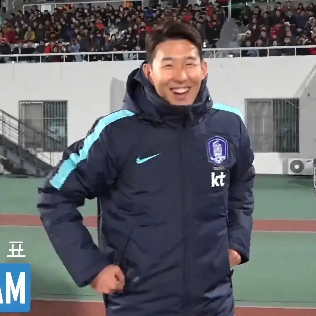 16-18 韓国国家代表 サッカーチーム ダウン ジャケット L 100 105