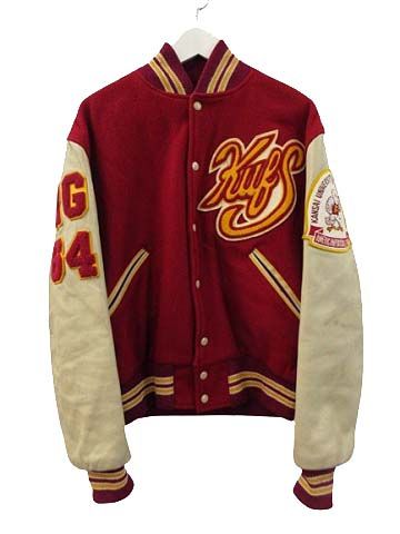 ヴィンテージ VINTAGE 80s キャッチボール catch ball スタジャン 42