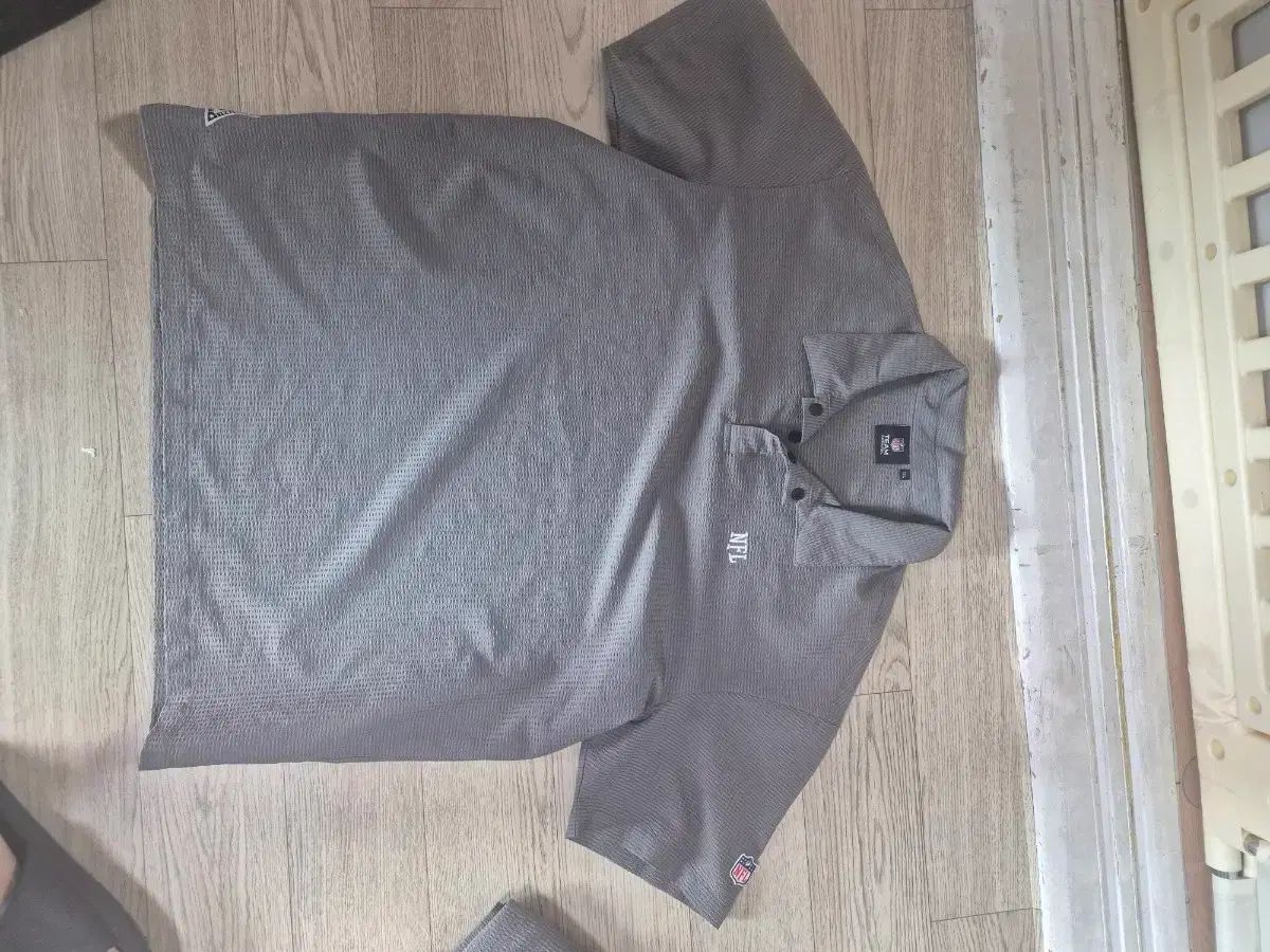 NFL ナショナルフットボールリーグ グレー シアサッカー 半袖 セットアップ